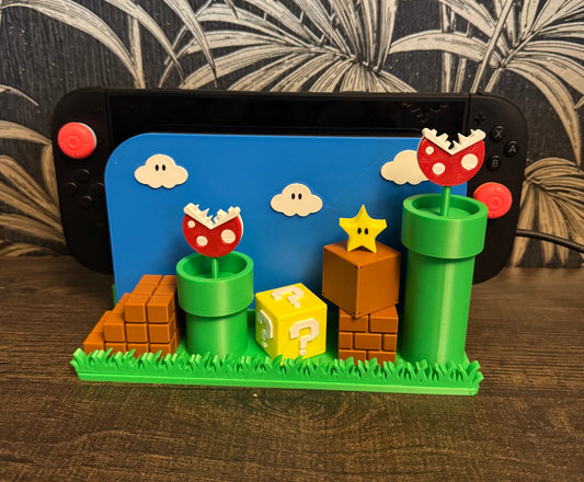 Nintendo Switch Dock - Mario Thema - Zelfgemaakt